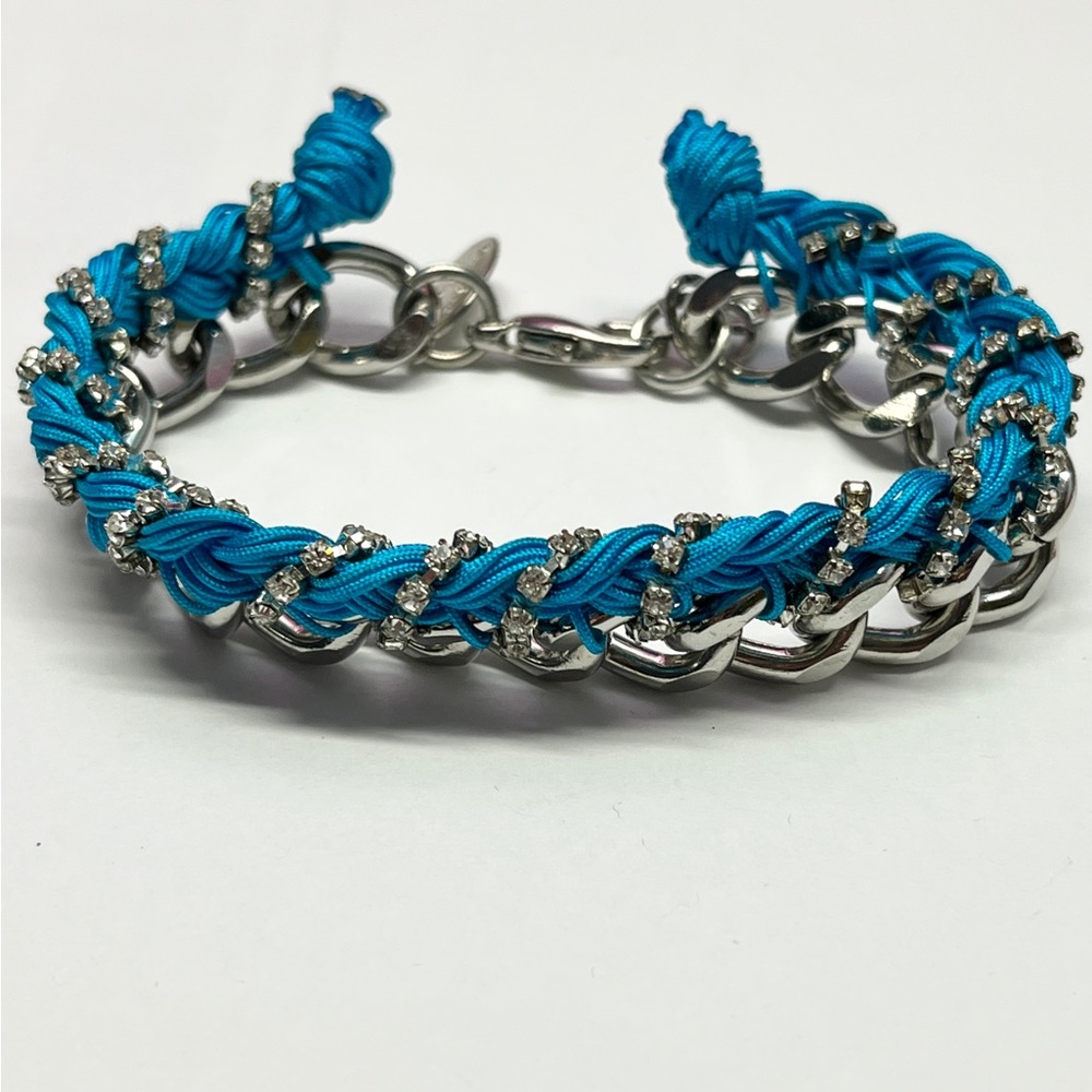 New Handmade Silk Cotton Thread Braided Chain Bracelet
